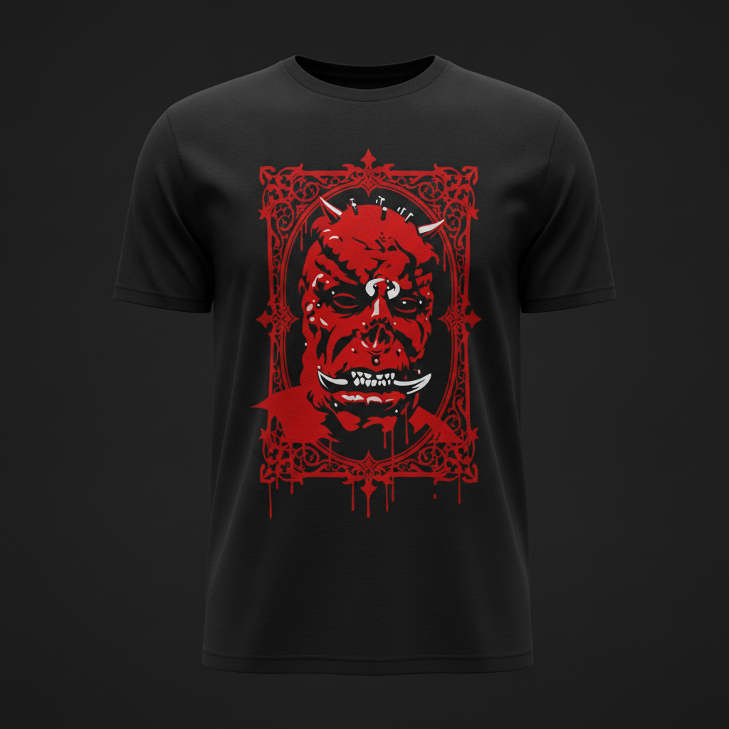 Head Tee Blood